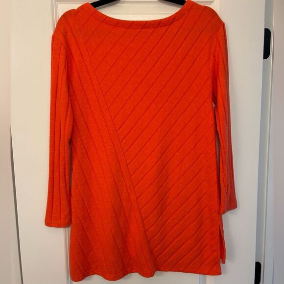 ANTHROPOLOGIE MAEVE Devine Tunic Sweater Orange Women’s Size XS - Picture 3 of 7